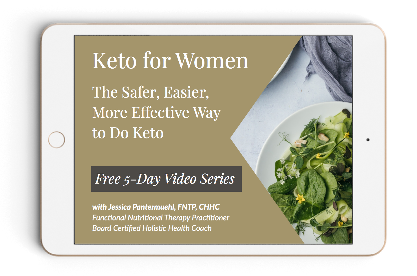 Keto for Women Series iPad